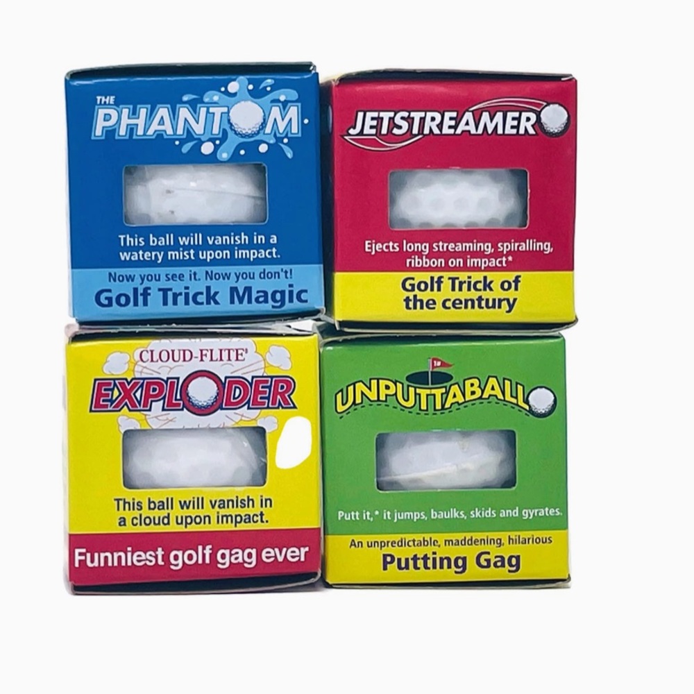 7 Joke Golf Balls